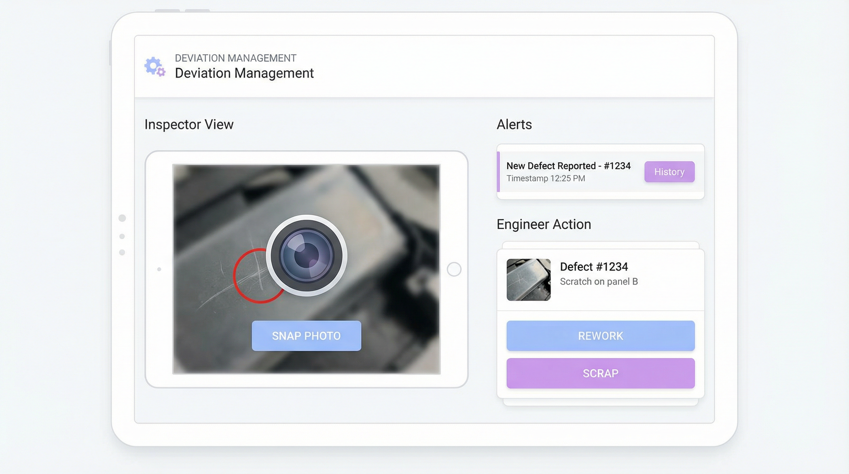 DEVIATION MANAGEMENT: Instant Decisions